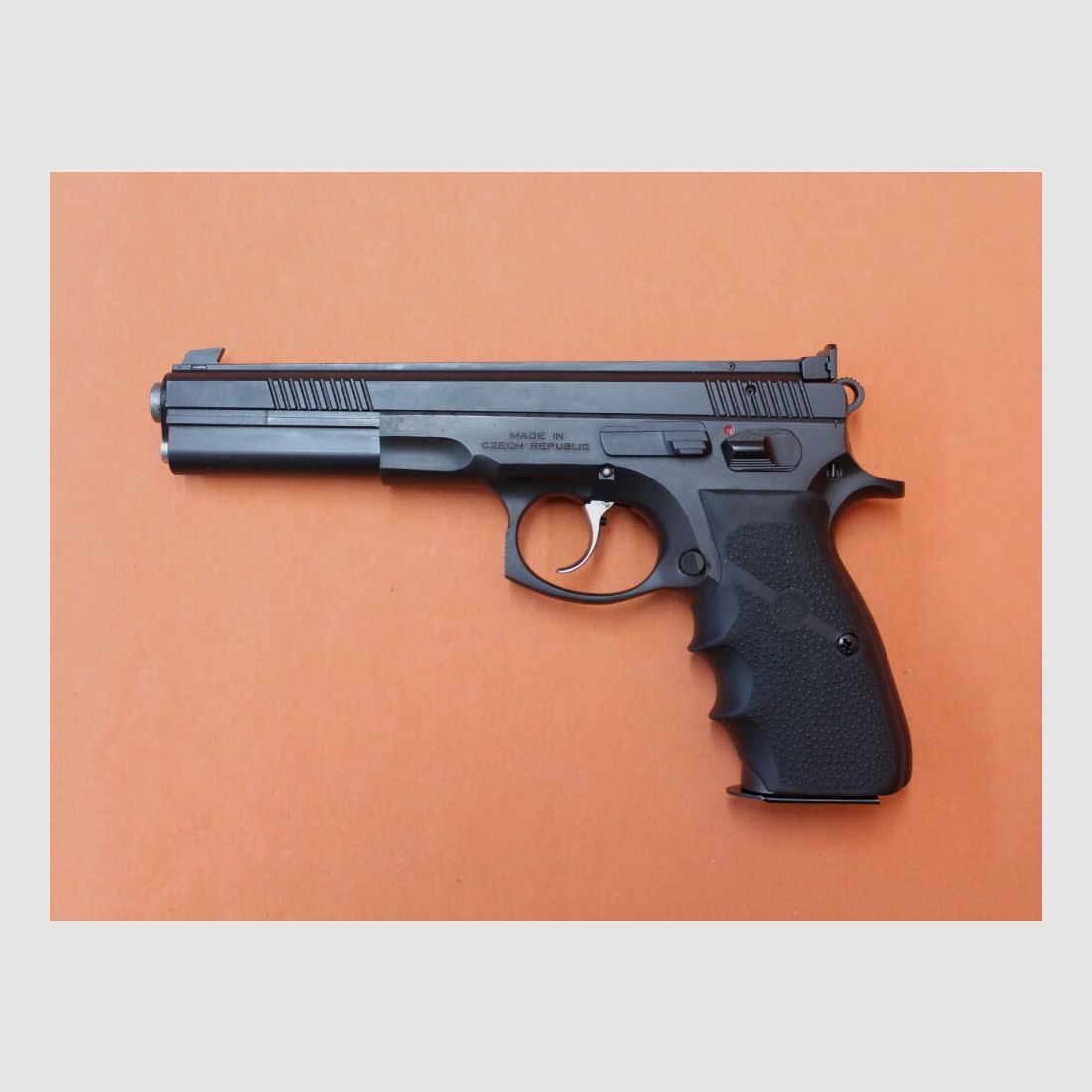 Waffen Oschatz + CZUB Ha.Pistole 9mmLuger CZ75 Sport II 6" SET incl. Kadet2 Wechselsystem .22lr (9mmPara/9x19 + .22.l.f.B)