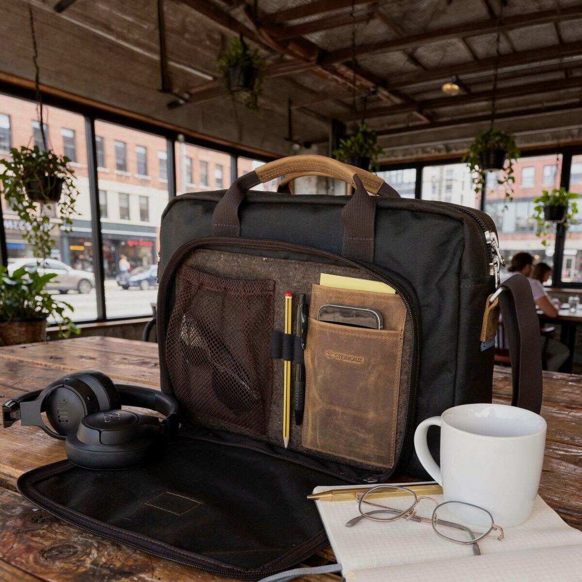 STEINKAUZ Laptoptasche "Datenträger", Bild 3 von 8