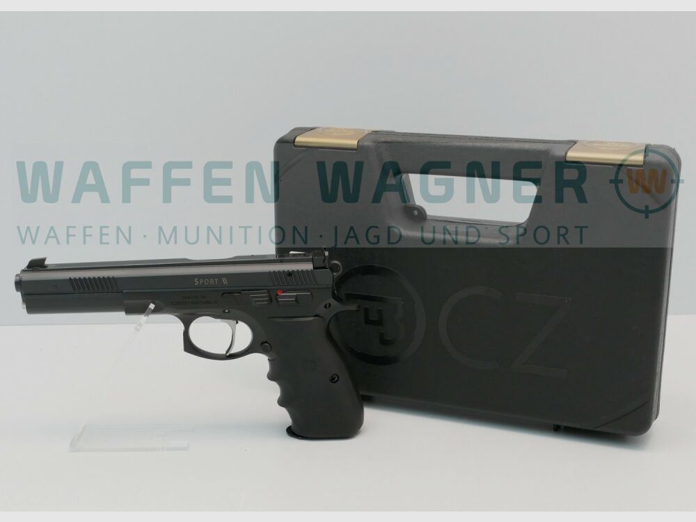 CZ 75 Sport II, getunt, 6 Zoll SA Abzug