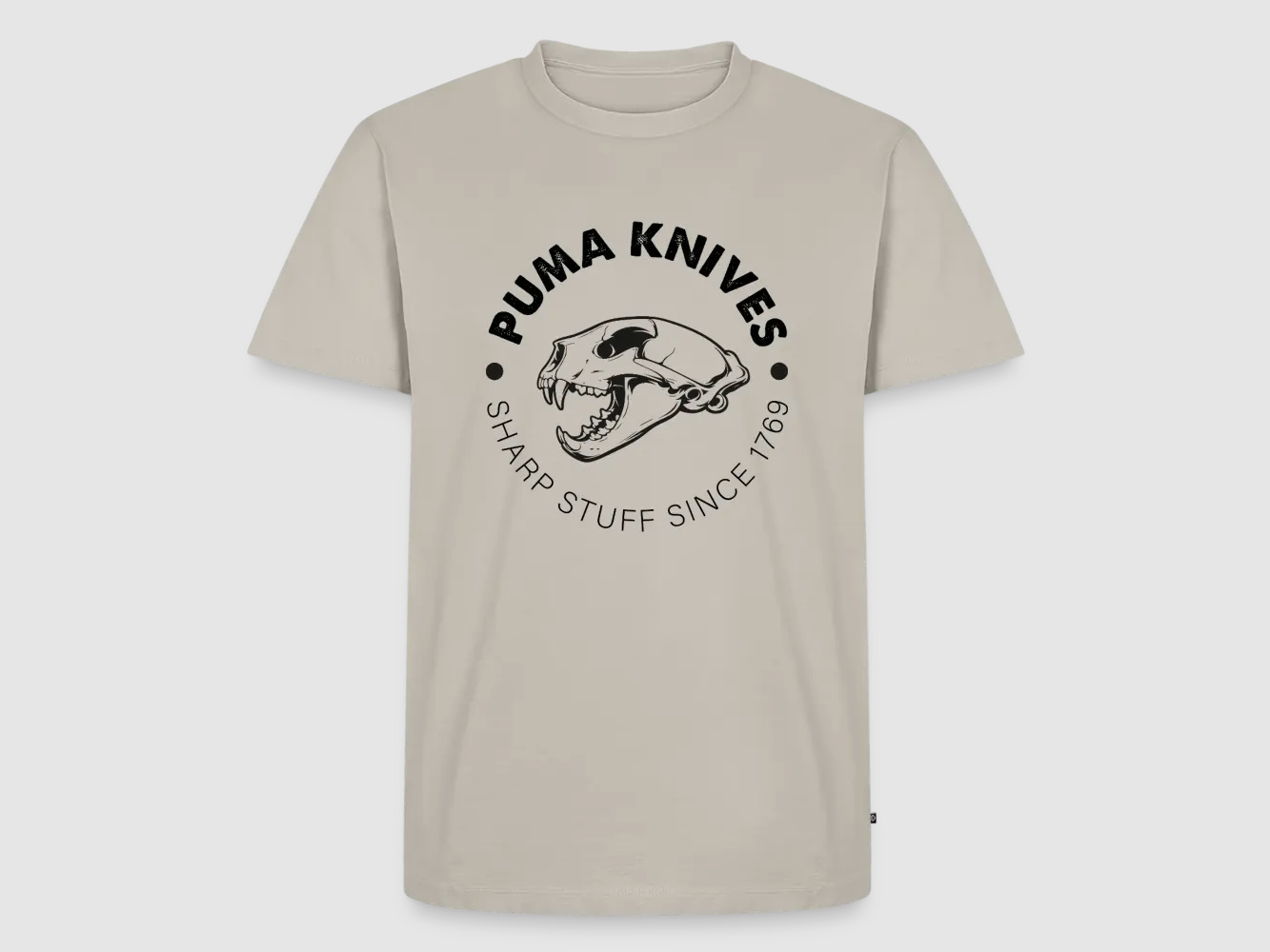 PUMA Men´s Premium T-Shirt "PUMA KNIVES Skull BW"
