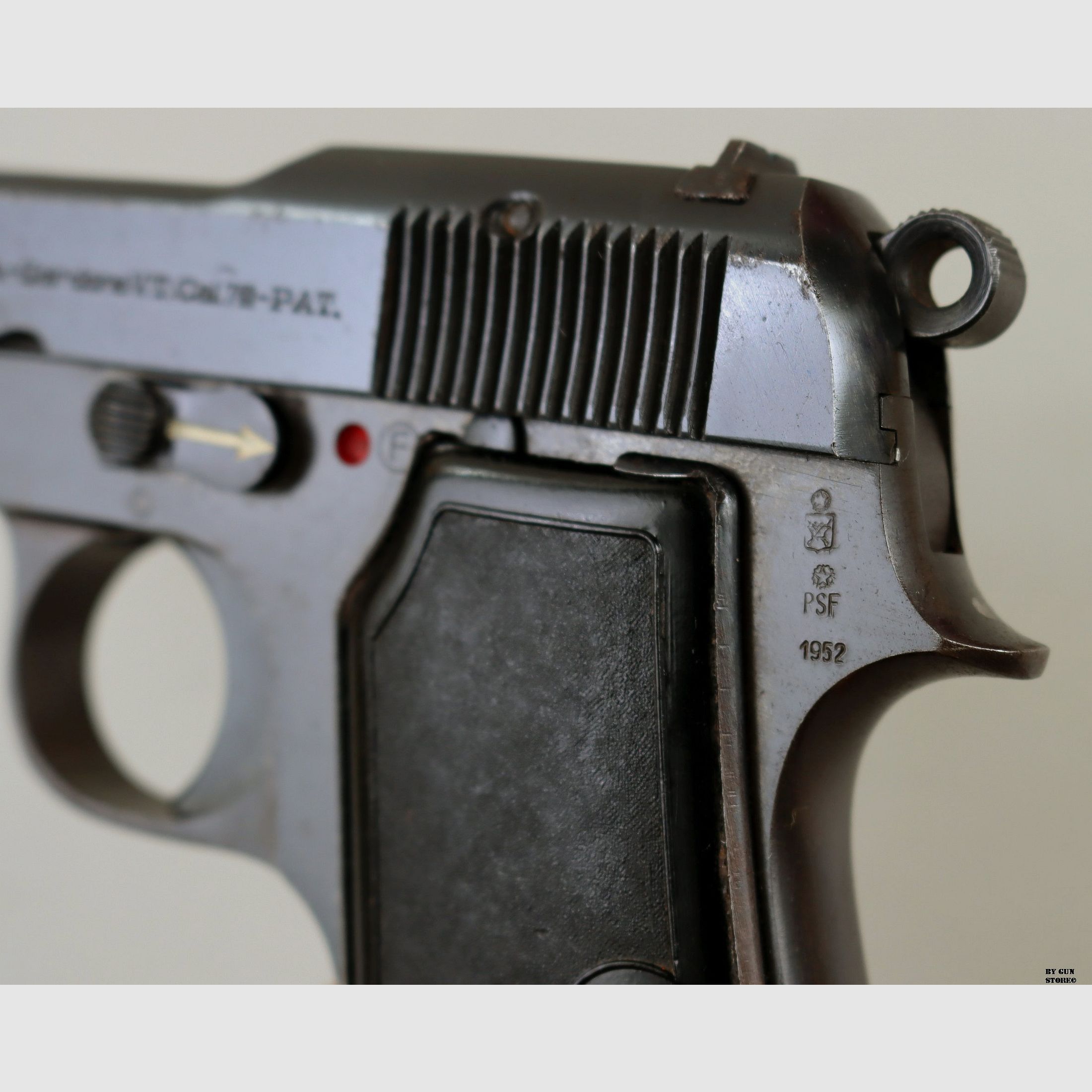 Beretta pistool mod. 1935 kal. 7,65 mm matr. 817843, afbeelding 6 van 7