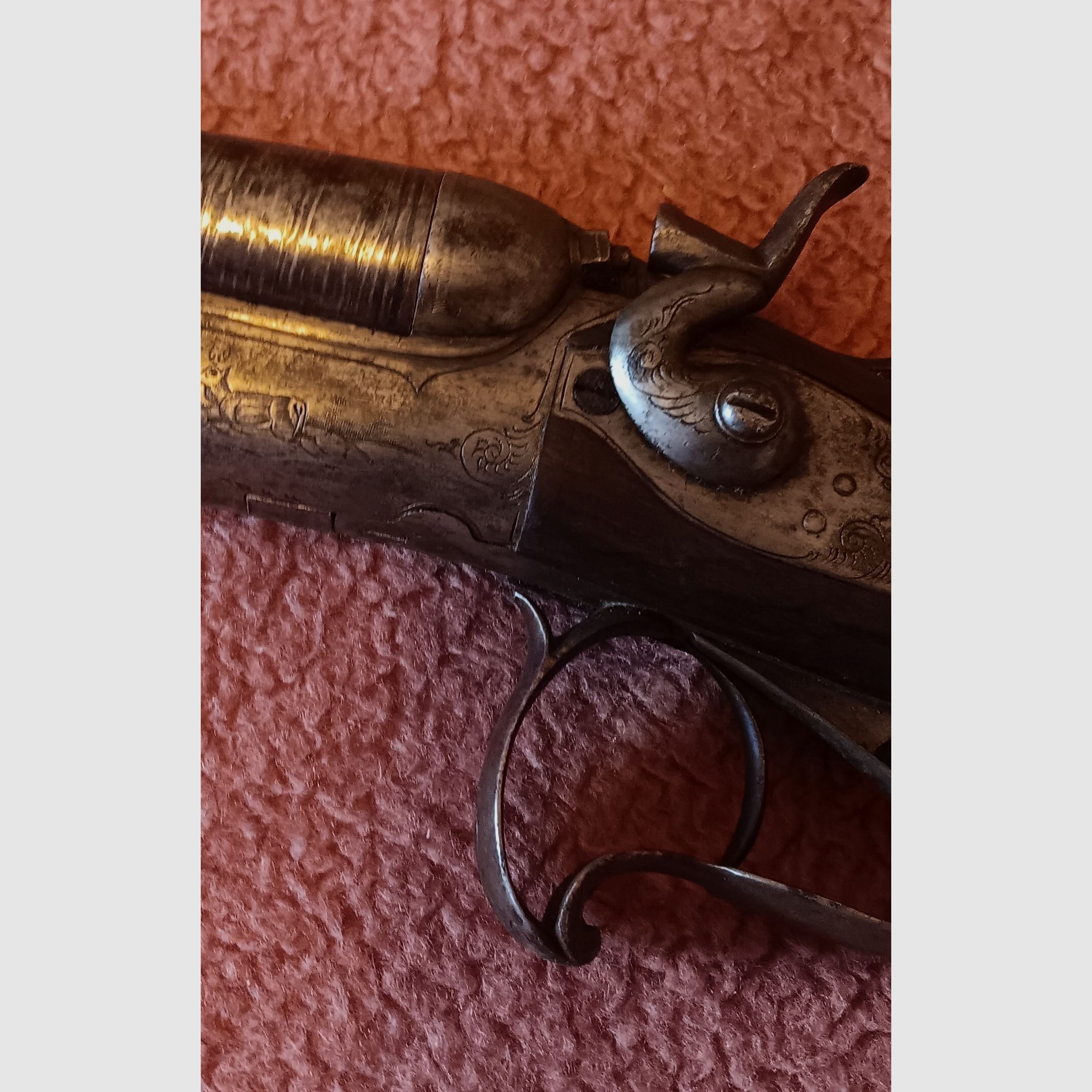Kaliber 12/70 Damast Schrotzwilling