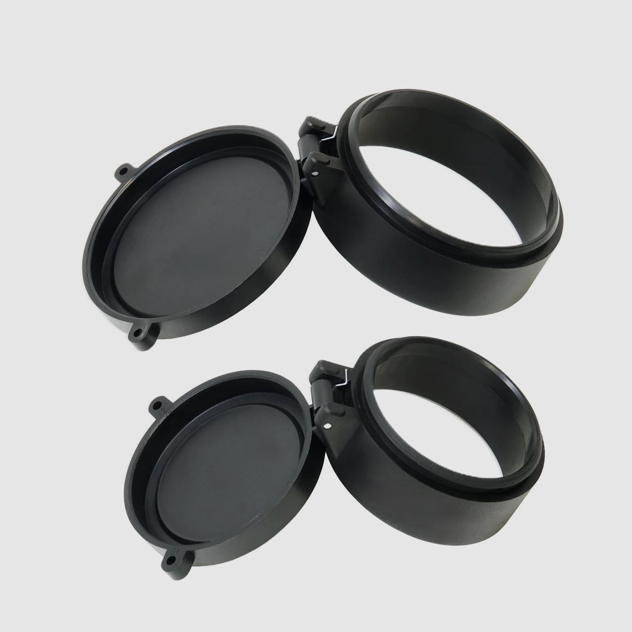 Flip-up lid set for NOBLEX NZ6 2-12x50 inception ASV