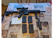 KWA Heckler & Koch HK417 A2 full metal GBB 6mm BB black