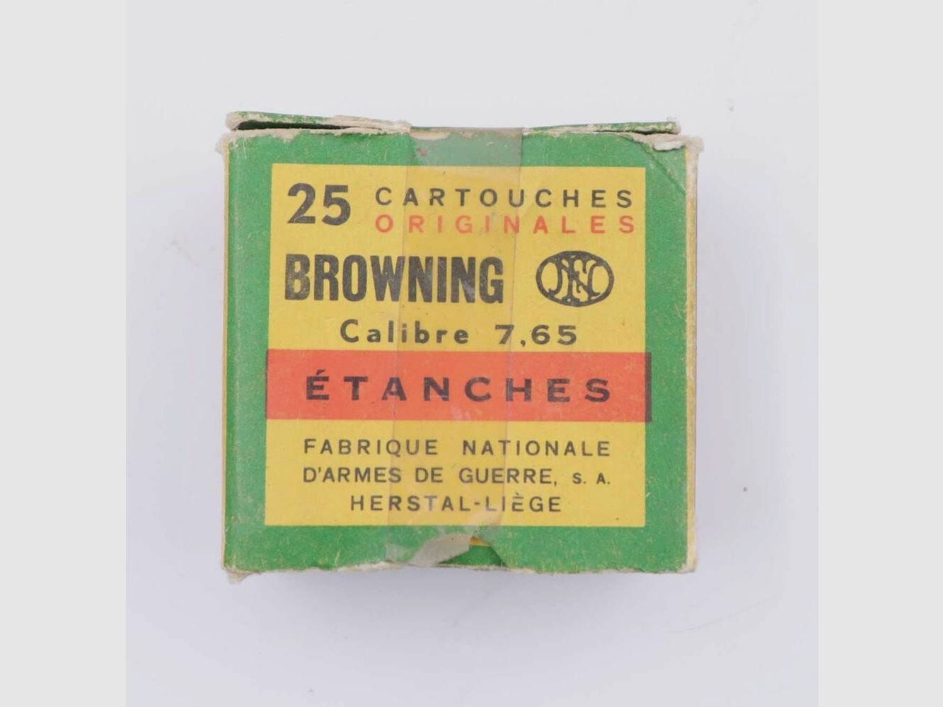 FN - Browning/België pistoolmunitie 7,65mm Browning/.32ACP