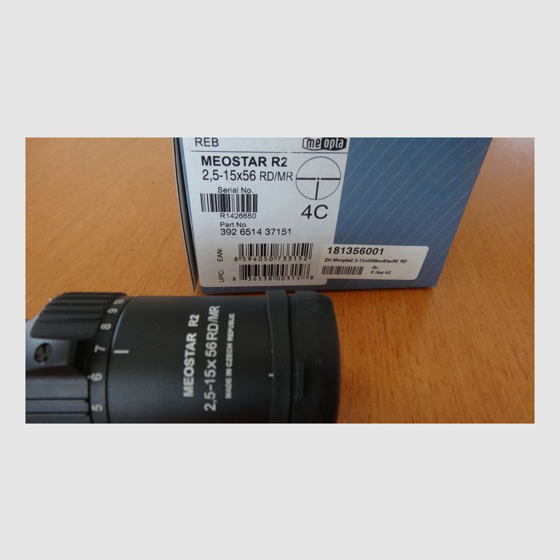 MEOPTA MEOPTA, MEOSTAR R2 RD 2,5-15X56 MET ZEISS-RAIL