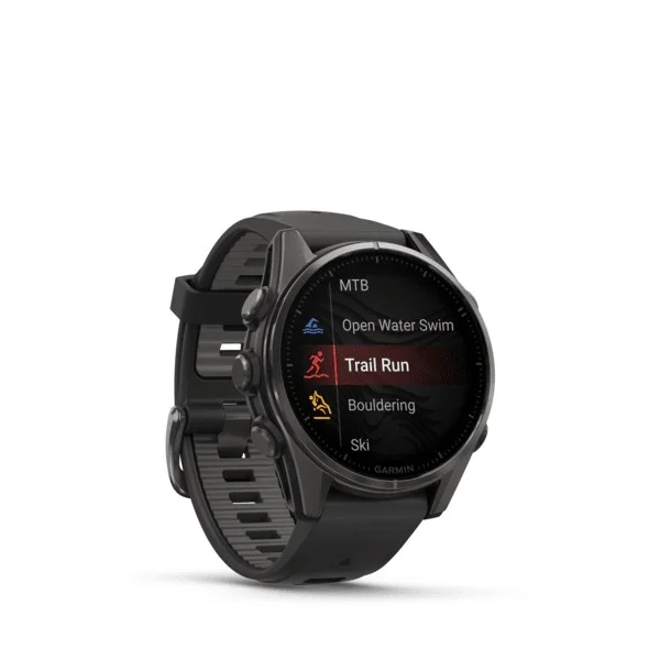 Smartwatch GARMIN Fenix 8 43mm AMOLED Sapphire Black, image 3 of 16