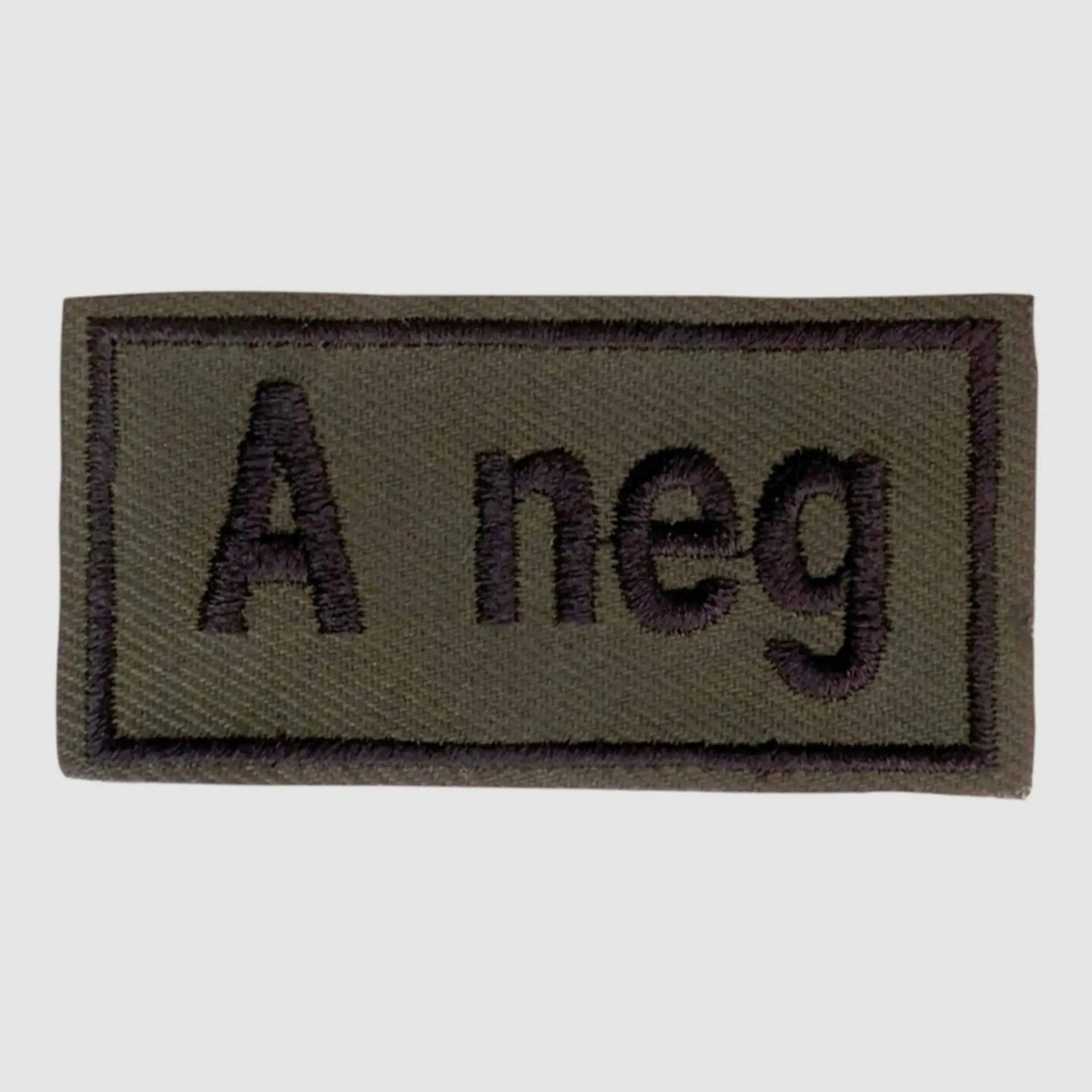 Unbekannt JR Emblem Co. Abzeichen Bloodpatch A neg