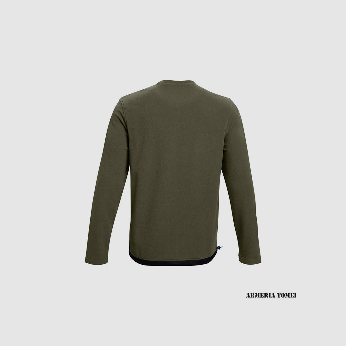 UNDER ARMOUR – HEREN – COLDGEAR® INFRARED UTILITY Shirt Marine OD Green / Zwart – 390, afbeelding 2 van 4