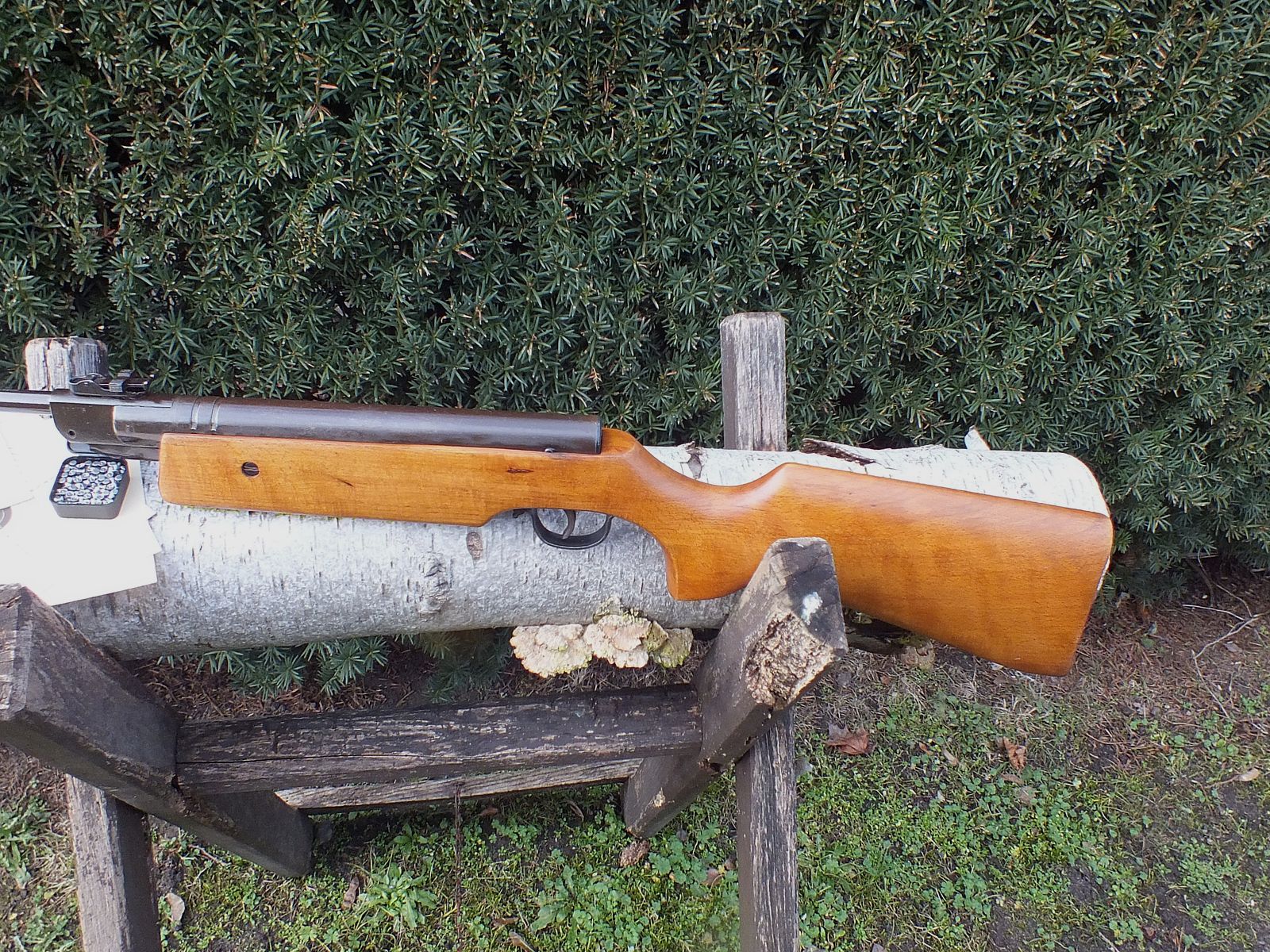 Rifle de aire comprimido Suhler Haenel 300- 3 con culata deportiva, RDA