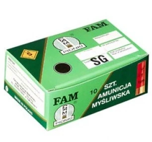 Amunicja FAM Pionki 12/70 SG 8,45mm Loftka