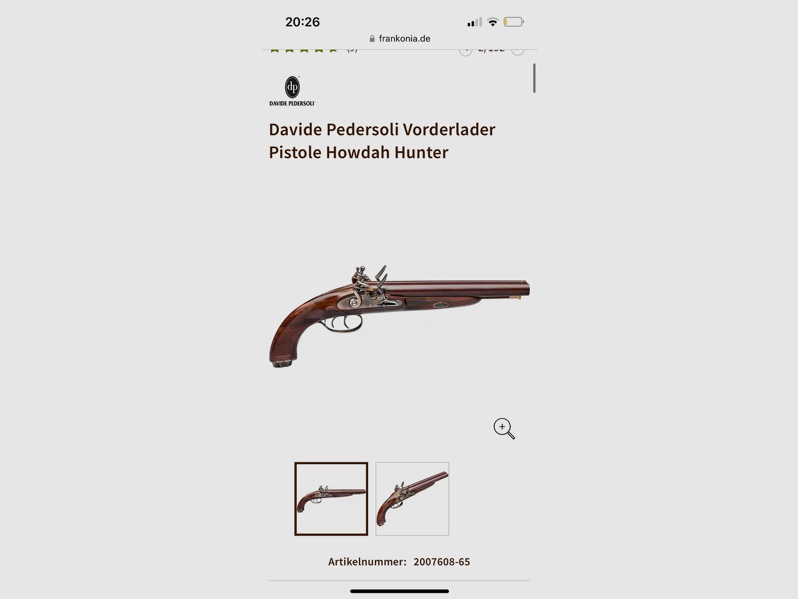 Howdah Pedersoli