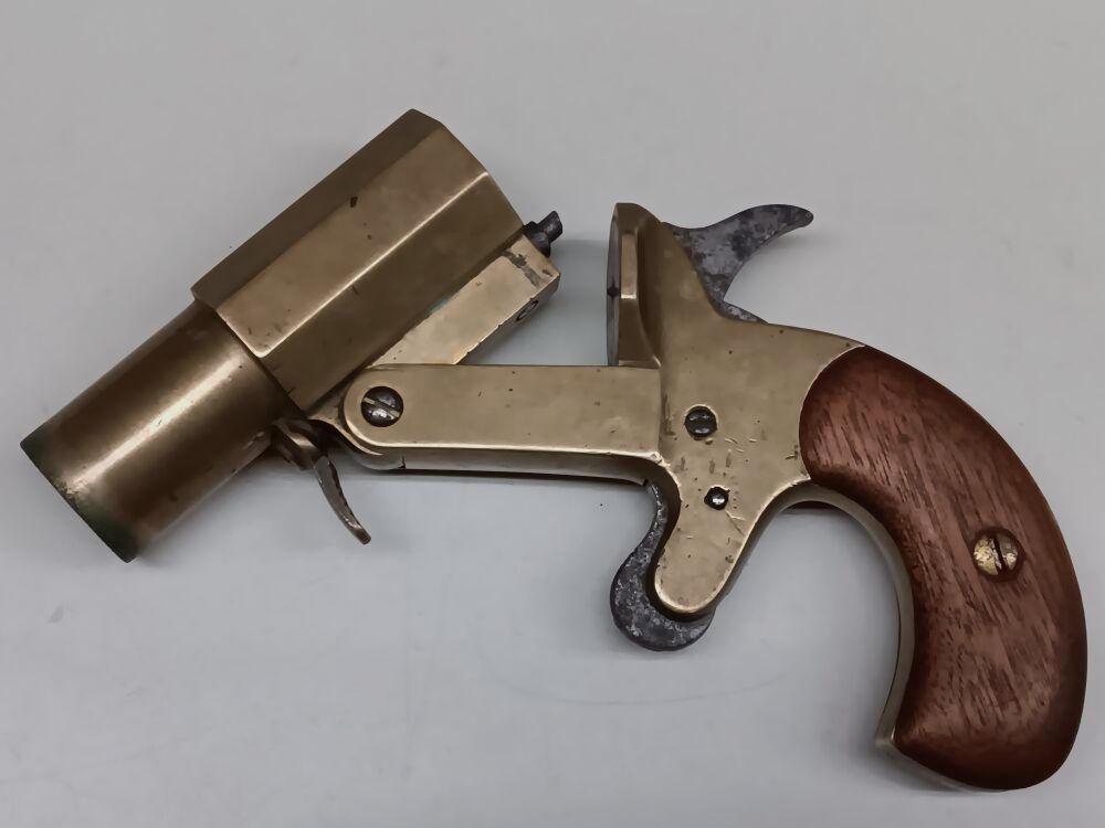 Pistola segnaletica della Marina Imperiale Germania M. 1899 "Werft Kiel"