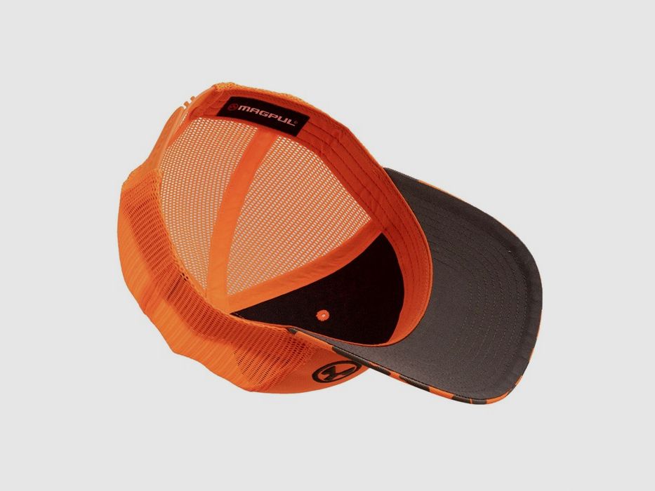MAGPUL ICON BLAZE ORANGE TRUCKER HAT, imagen 3 de 4