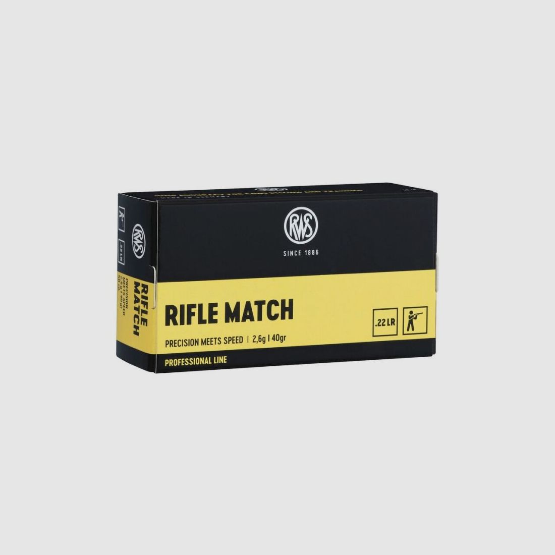 RWS .22 lfB Rifle Match - 50 cartouches