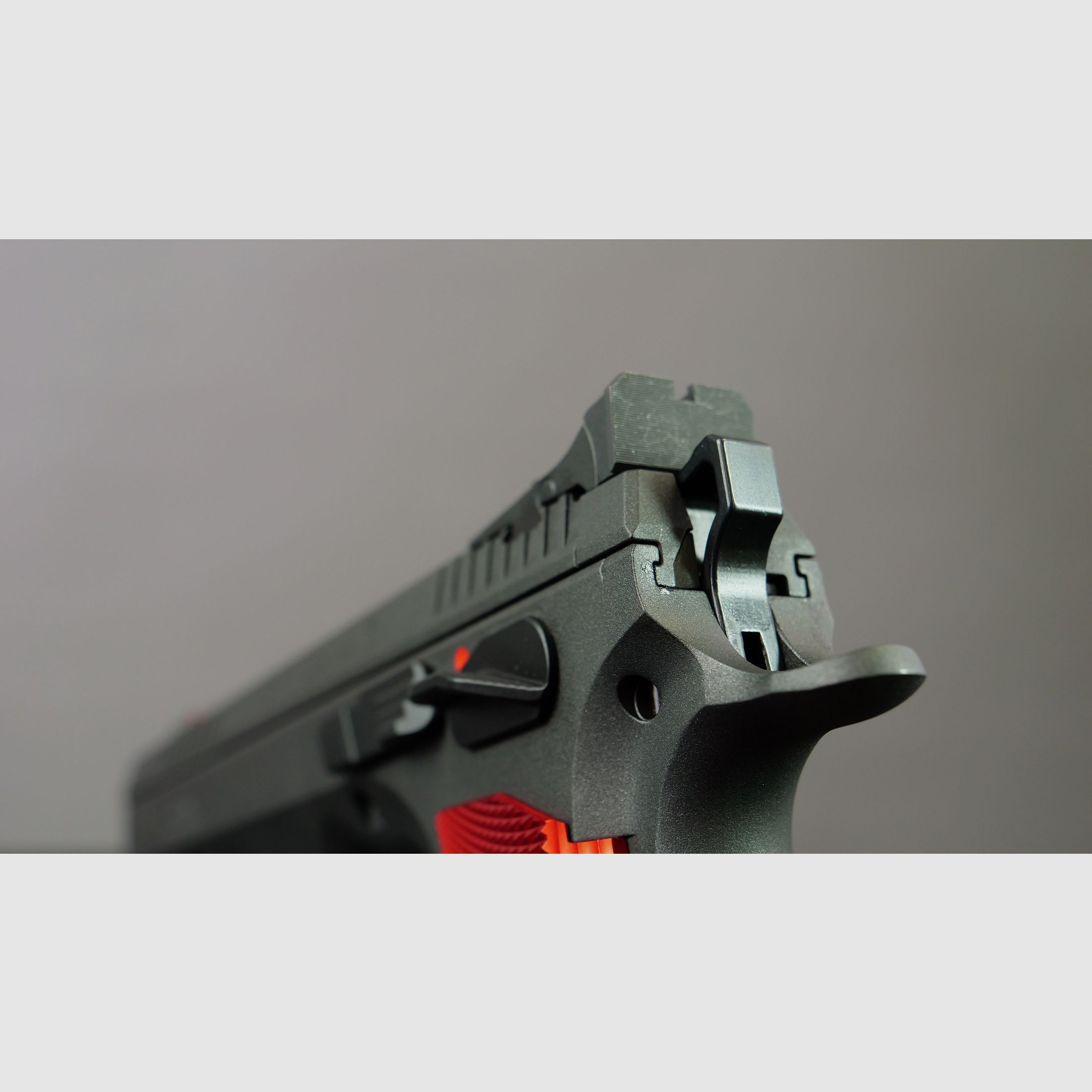 CZ TS2 Cobalt Grey / Red Edition 9x19mm