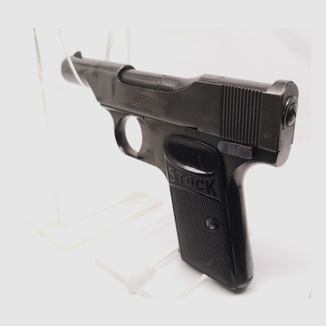 Stock pocket pistol