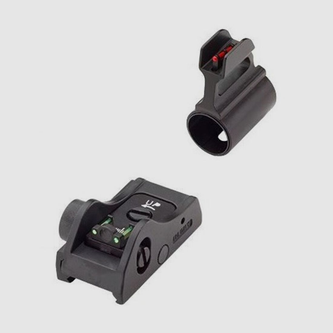 Zestaw celowników LPA W/P Ghostring 3-Dot Fiber 12GA