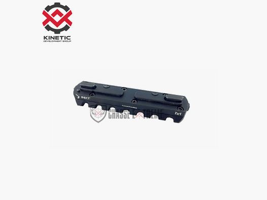 M-Lok Rail KINETIC DEVELOPMENT GROUP 7 Slots Black Aluminium