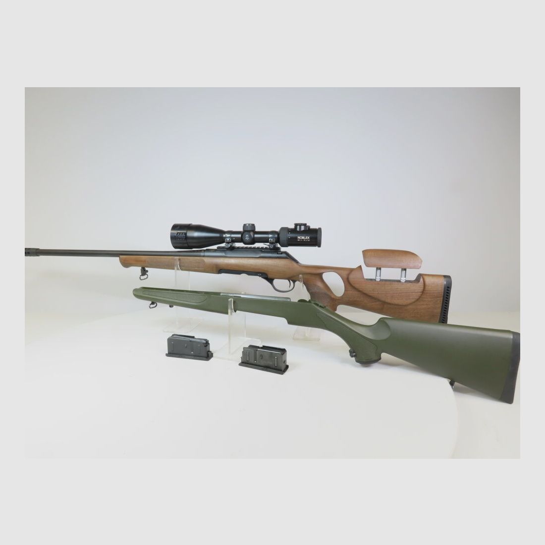 Haenel Jäger 10 mit Holzlochschaft Sonderanfertigung