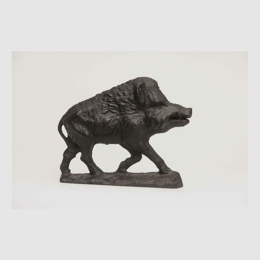 Keiler Kunstguss Jagdschmuck Deko klein, Bild 1 von 4