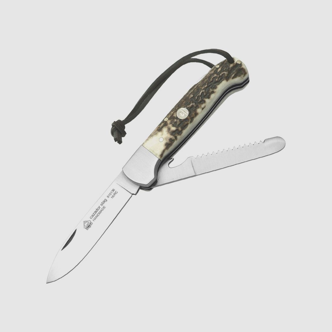 Coltello PUMA IP Cazador con manico in corno di cervo