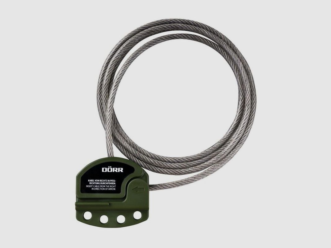 Dörr Kabelschloss Universal 1,80 m