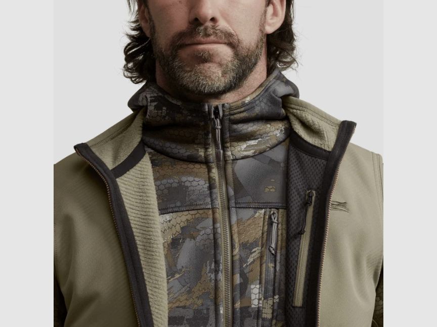 Sitka Alpha Fleece Vest - Buckskin, afbeelding 7 van 7