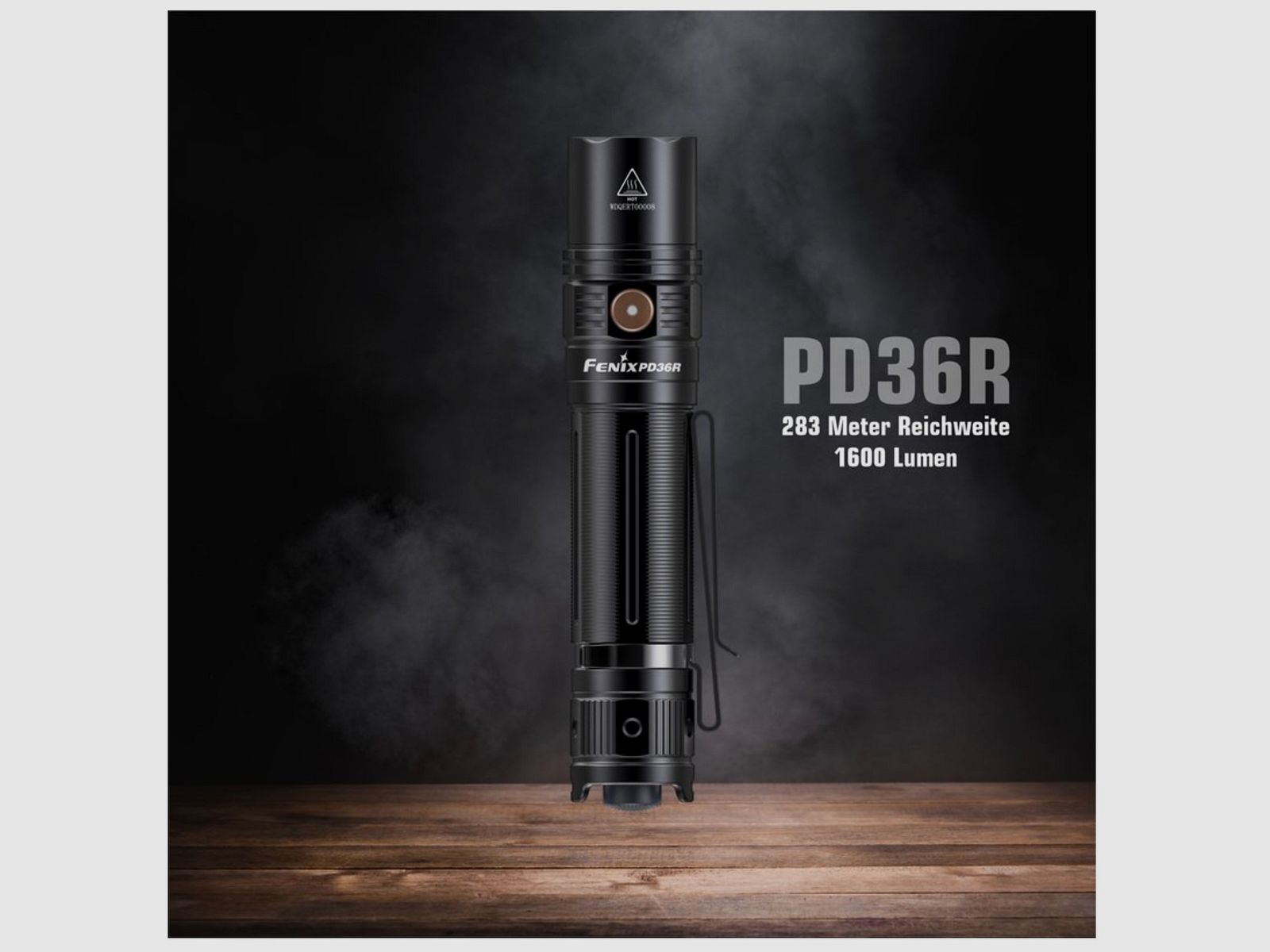 Fenix FEPD36R lampe de poche LED PD36R avec connexion USB + E01 V2.0