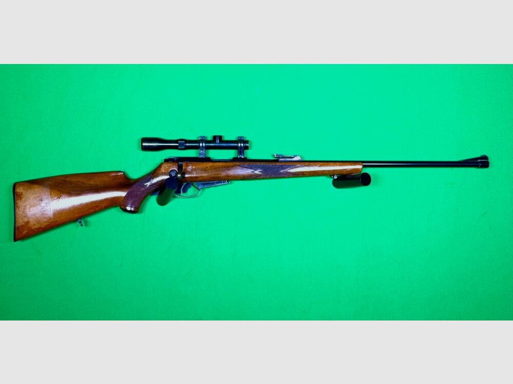 Carl Walther small caliber repeater with scope