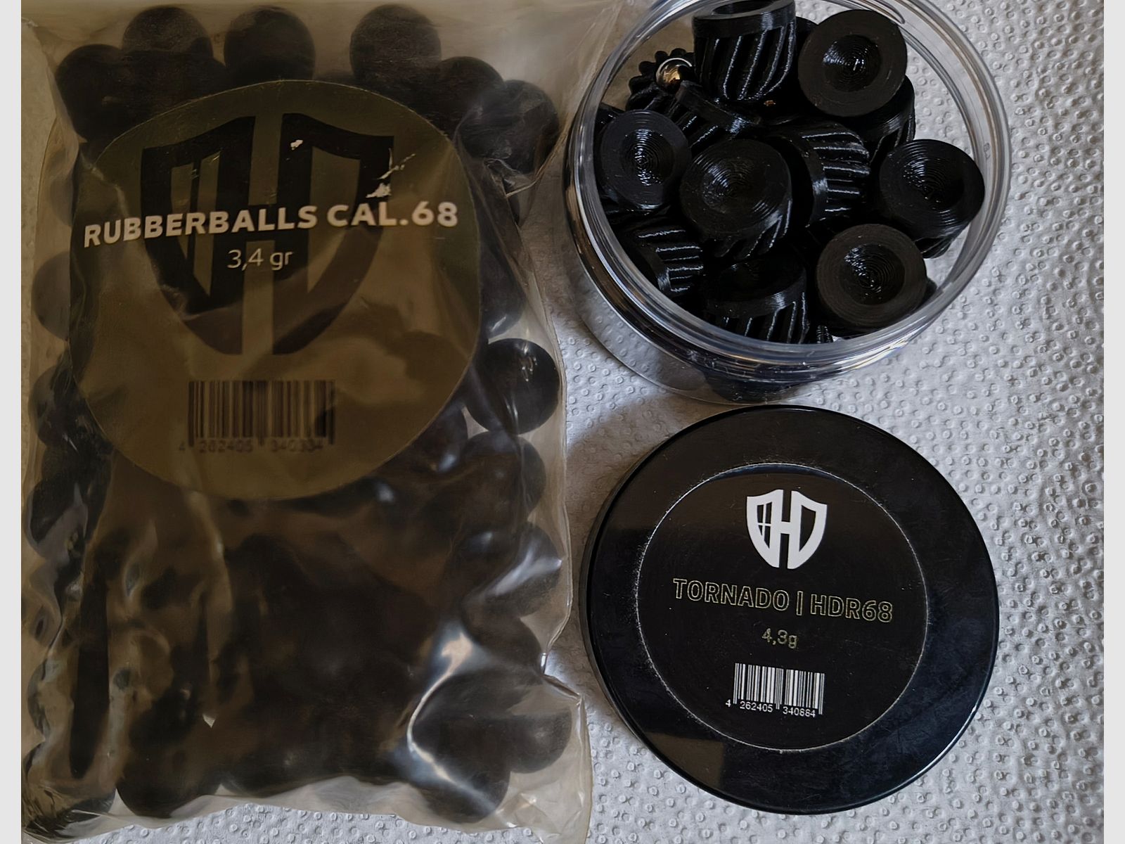 Umarex CO2 T4E "HDR68" Ram Revolver Kaliber .68 mit viel Zubehör