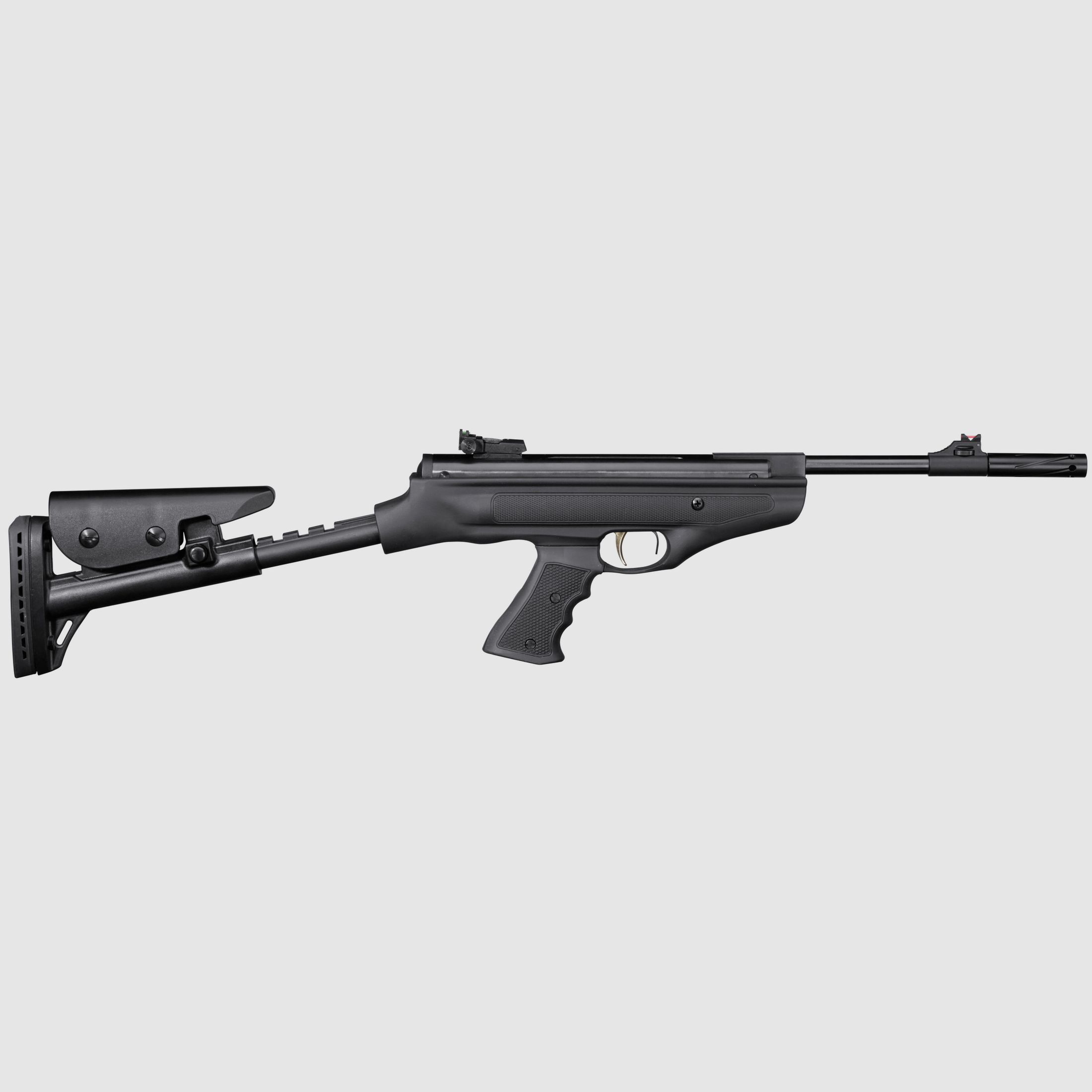 Mercury air Luftpistole 25 Super Charger Tactical Komplettset, Kal. 4,50