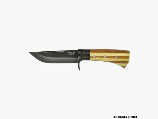 CAMILLUS – COLTELLO OUTDOOR NERO/LEGNO