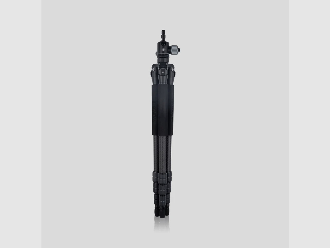Spartan Precision Equipment Ascent Tripod™ Gen 2 Woodland mit Davros Pro Head™ und Trekkingstockgriffen