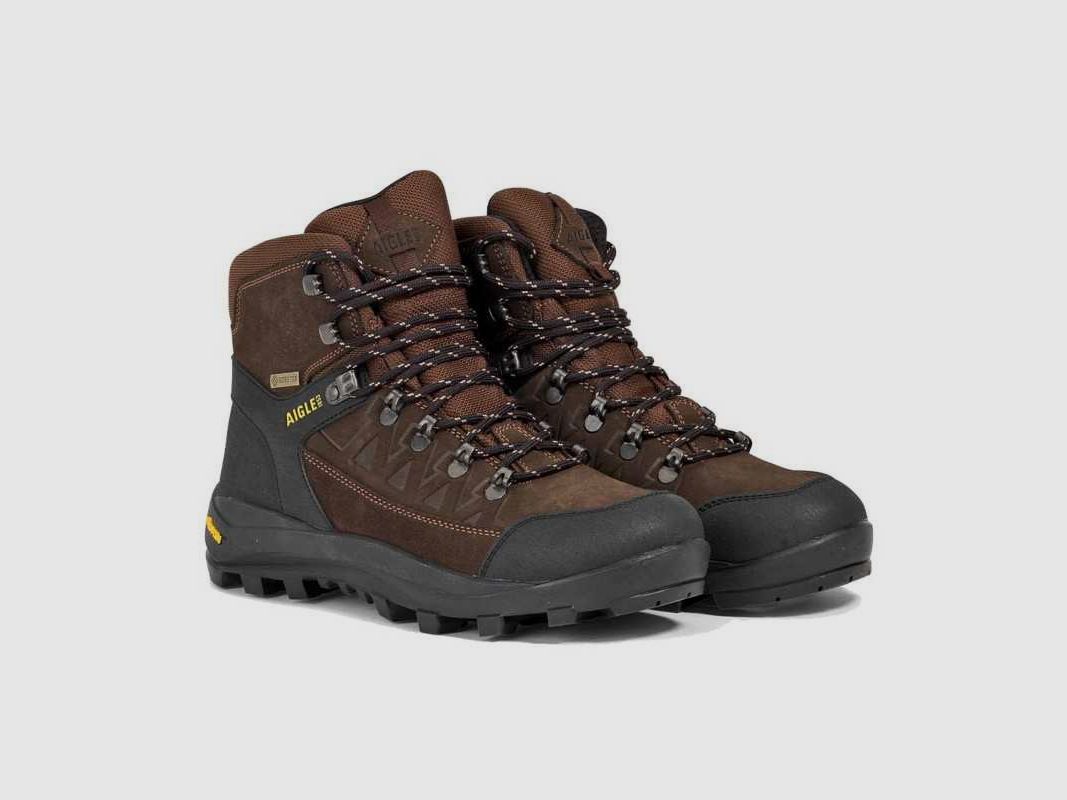 Aigle - Wysokiej wydajności skórne botki Letrak SU GTX męskie, zdjęcie 1 z 4