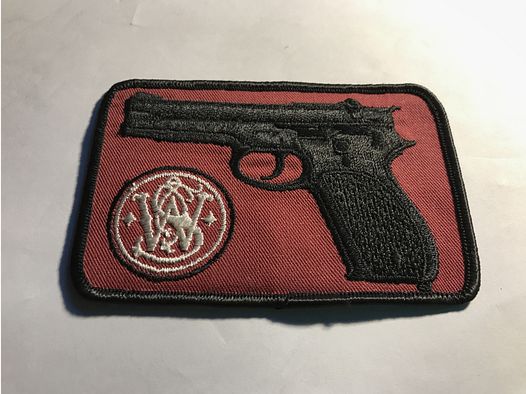 Aufnäher Smith&Wesson, Pistole