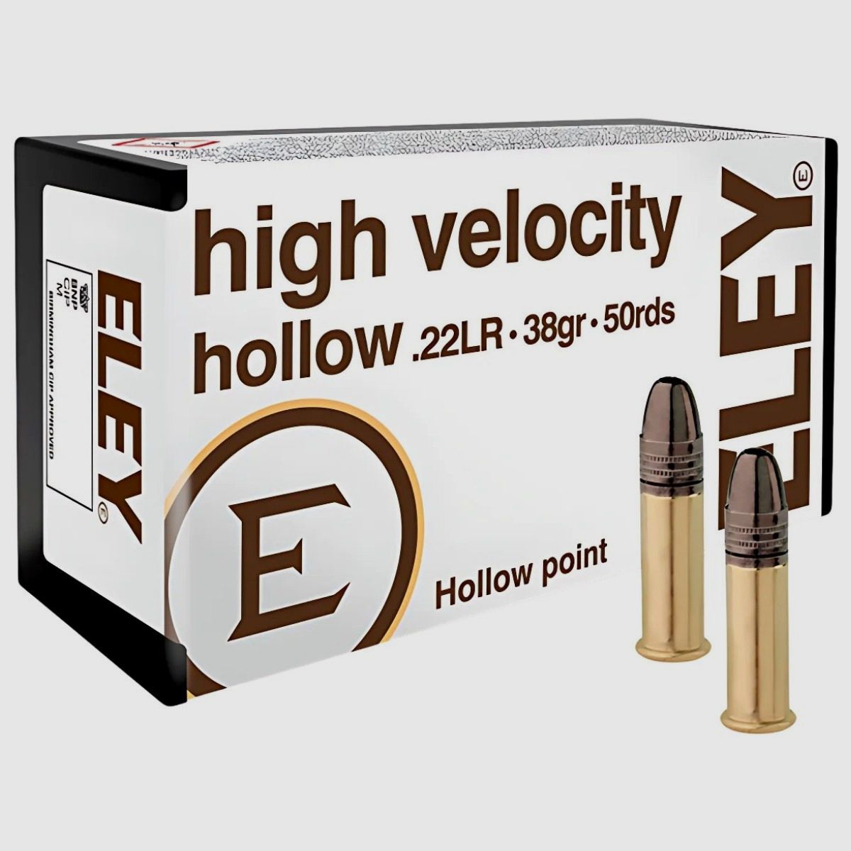 .22 LR Eley HV Hollow 38gr/2,46g