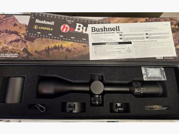 BUSHNELL ZF R7 3-15X50MM ED BLACK ILLUM. SFP MRAD FIBER DOT W/HOLDOVER EXO