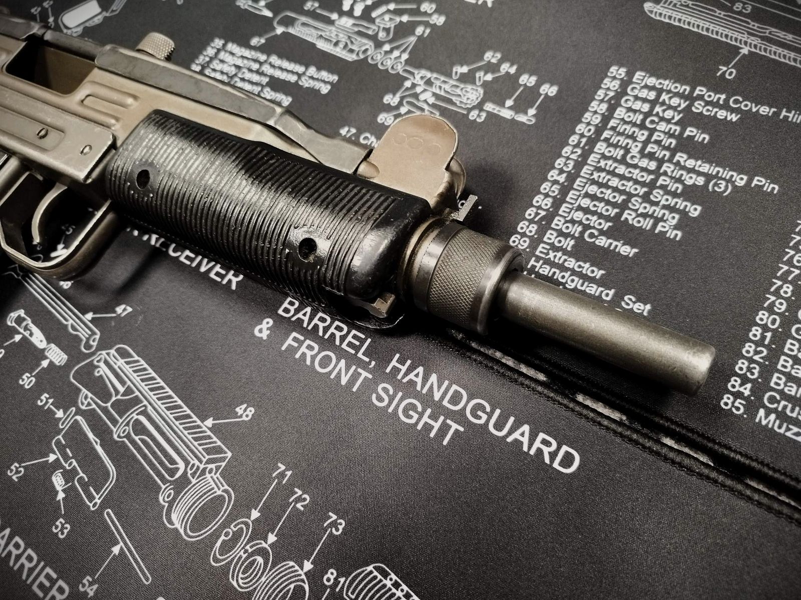 UZI submachine gun 9×19 mm, image 8 of 9