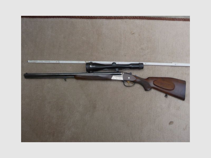 Wiercenie Krieghoff Trumpf, .30-06 i 20/76, sep. napięcie kulowe, EL 44 Extra .22 Mag., Zeiss 2,5-10x52 A4