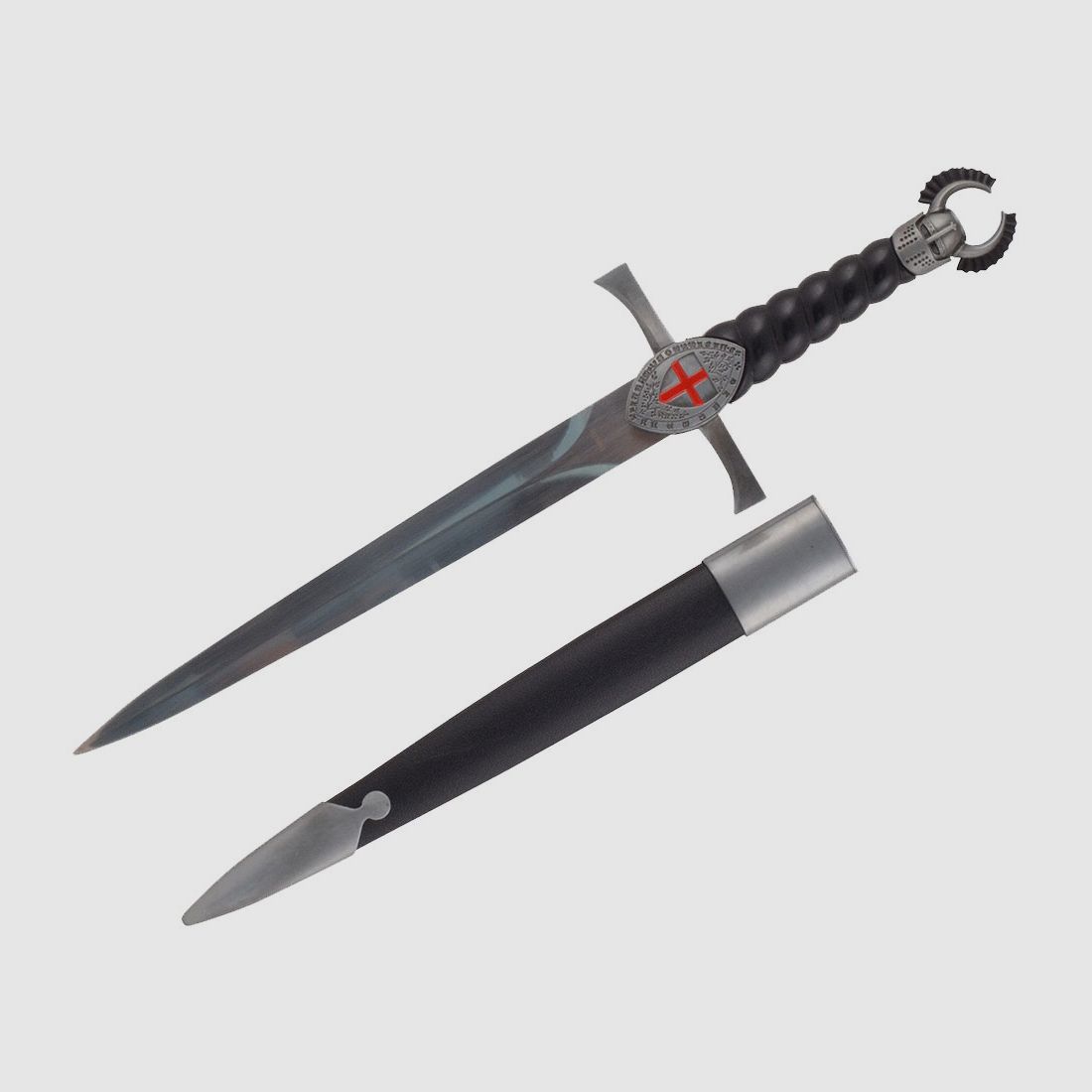 Kreuzritter Dolch mit Scheide