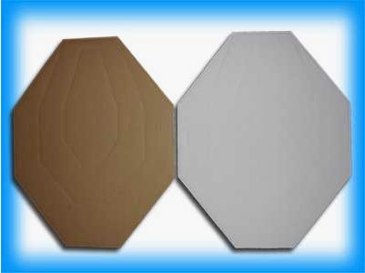 Fun Shooting IPSC-Classic Target blancos de tiro bicolores con zonas en relieve