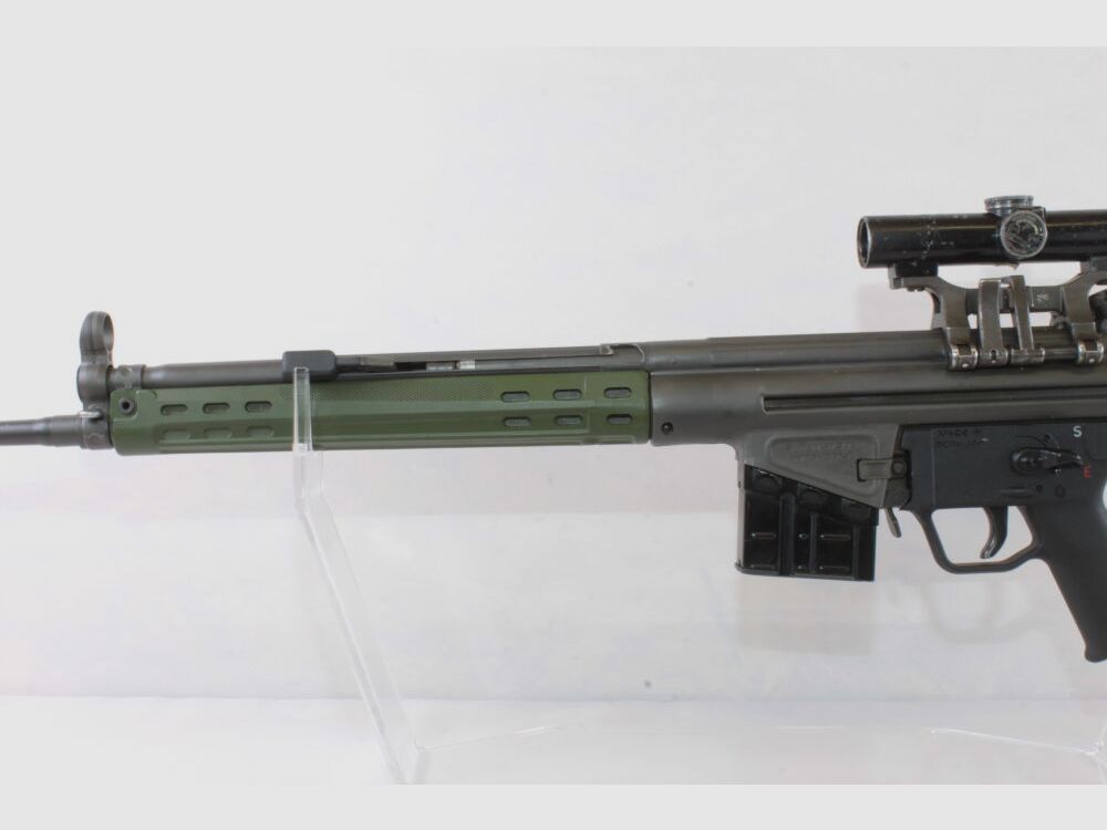 SAR - Schwaben Arms SAR M41 Sportmatch MF3 G3KT Selbstladebüchse Kaliber 308win. - inkl.KARL KAPS Wetzlar Modell 1 - ähnlich HK41/G3