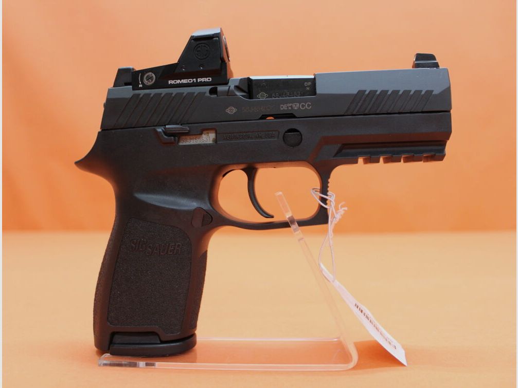 SIG Sauer Ha.Pistole 9mmLuger SIG Sauer P320 Compact RXP 98mm Lauf/ ROMEO1 PRO Leuchtpunktvisier (9mmPara)