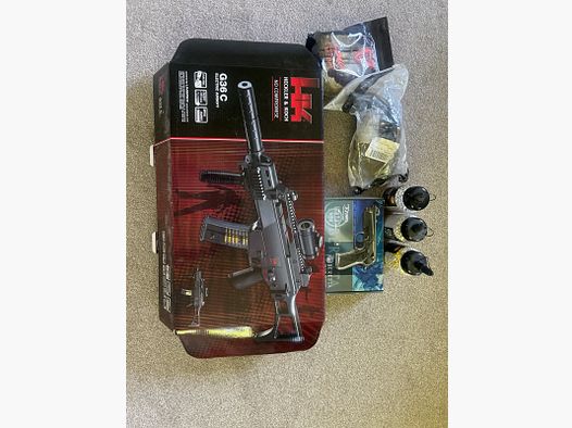 Airsoft G36 und Beretta 