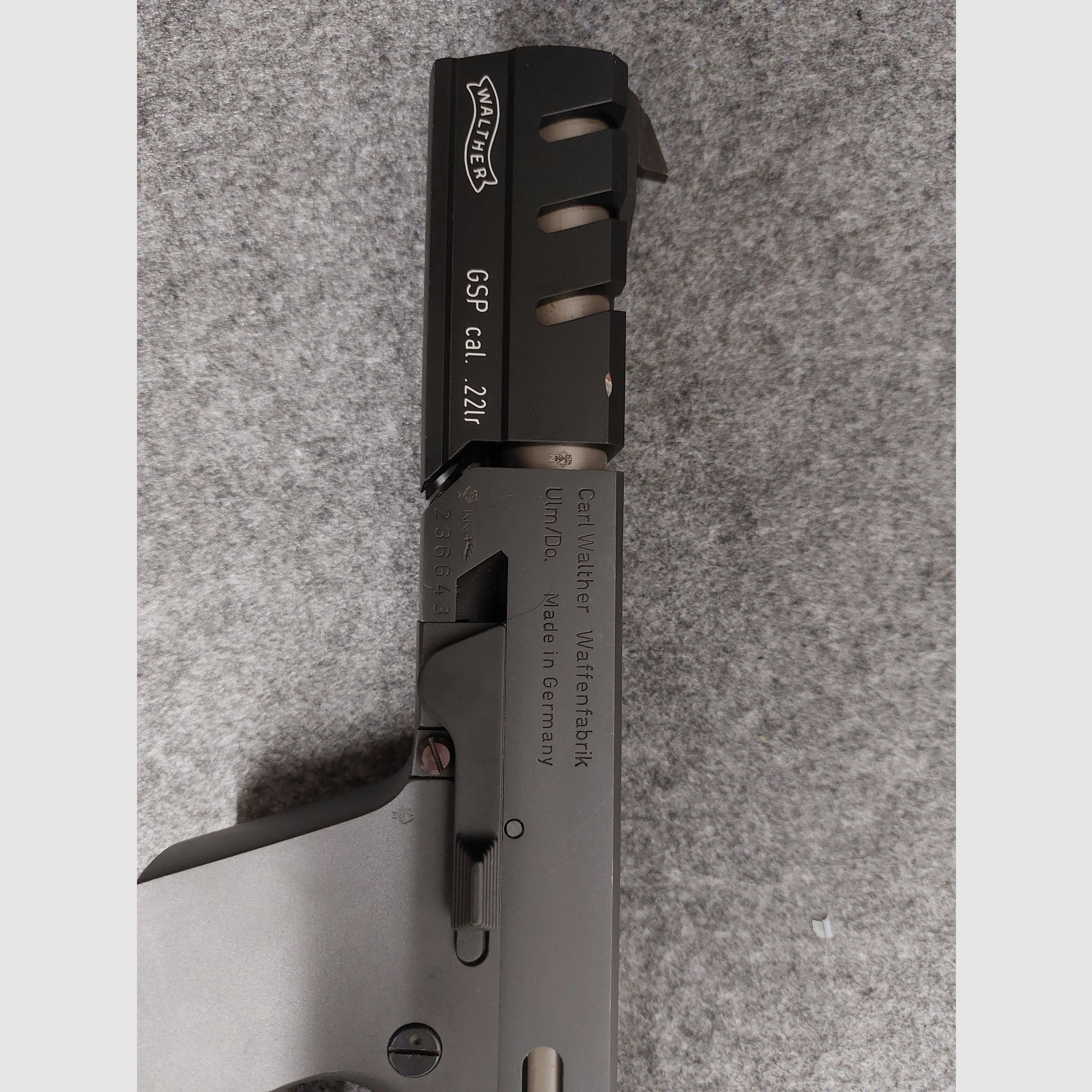 Walther GSP Black Magic .22lr