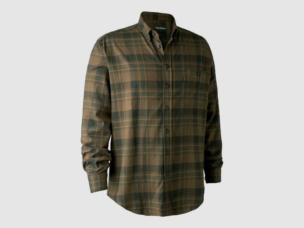 Deerhunter Kyle Herren Hemd green check