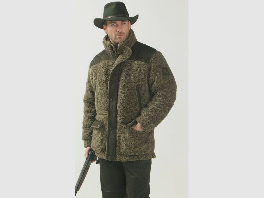 Veste en mélange de polaire et coton Imperméable