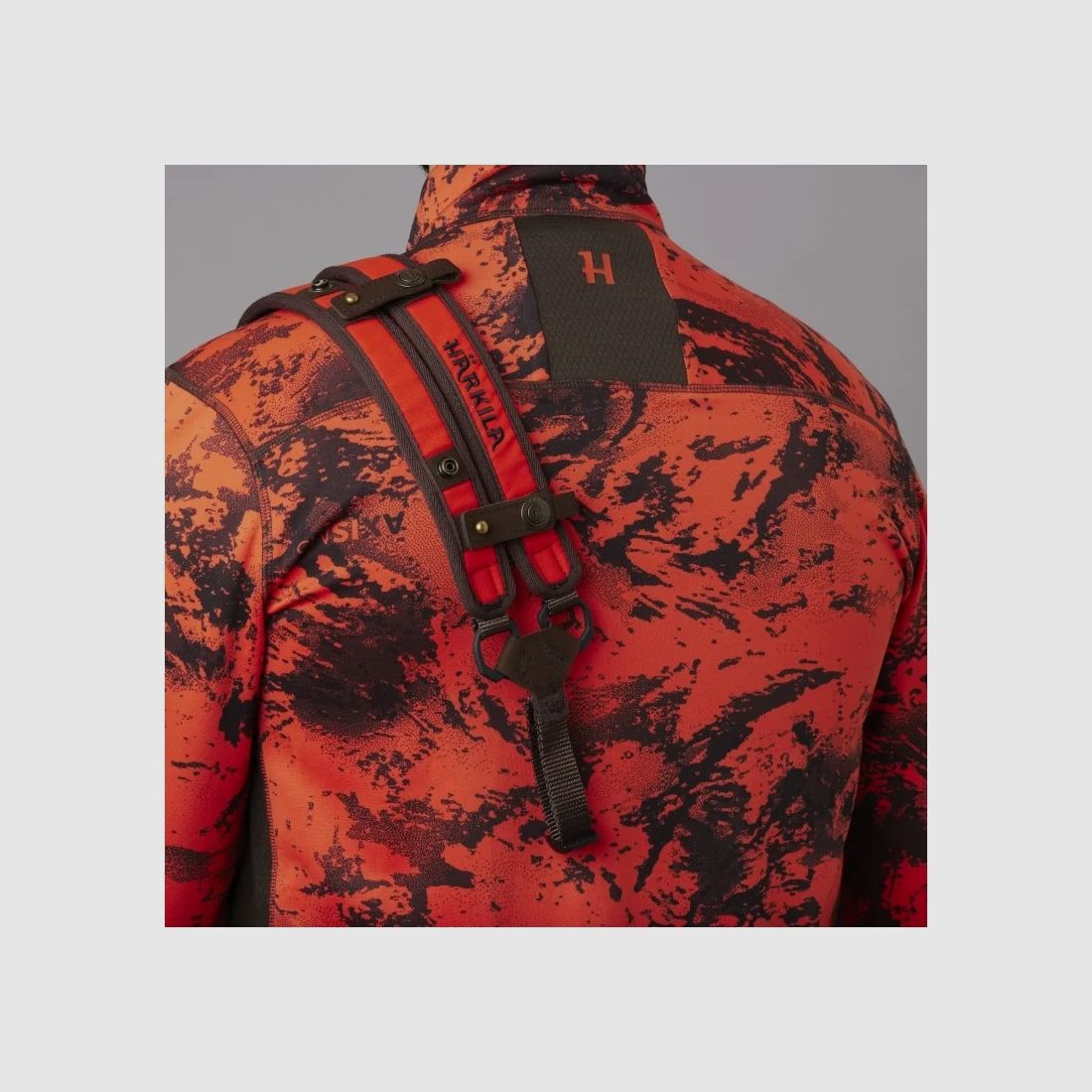 SZELKI DO BRONI HARKILA WILDBOAR PRO RIFLE SLING ORANGE BLAZE, zdjęcie 4 z 5