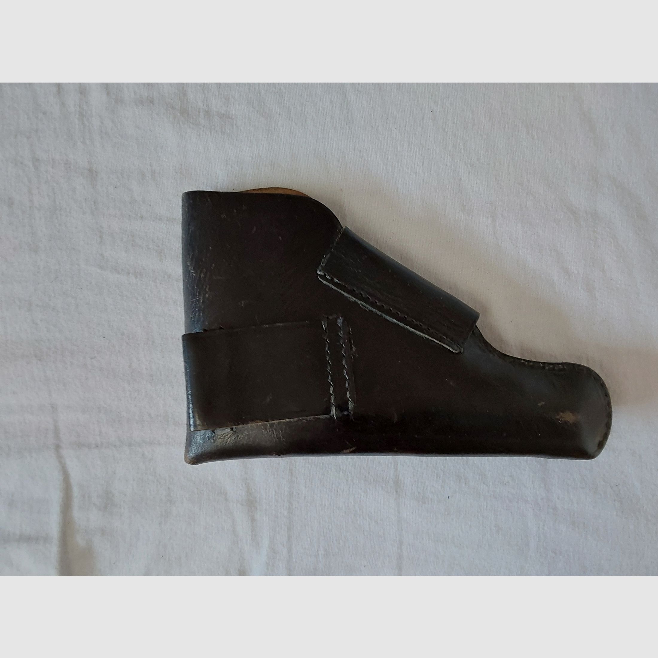 Pistolenholster Futteral Behörden Polizei 60-70er Jahre Leder